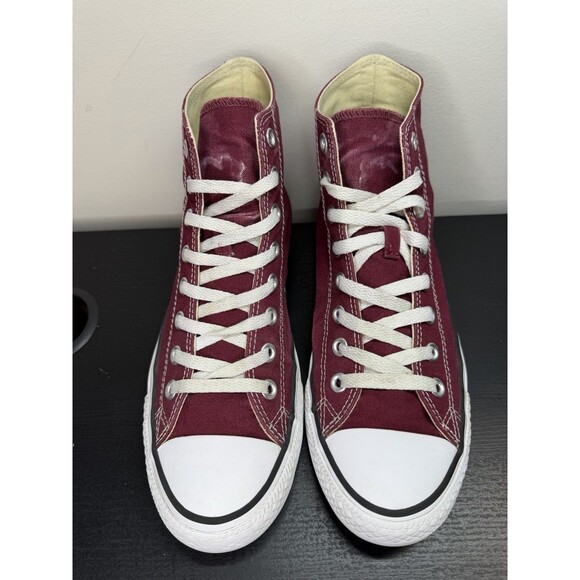 Converse CTAS Hi Top Sneakers Maroon Mens 8 / Wo 10 | M9613 Skater ShoesY2K - Picture 6 of 16